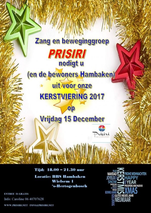 Kerstviering Prisiri